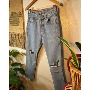 Reworked vintage 501 Levis